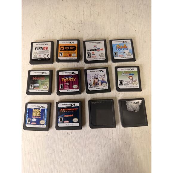 Nintendo Other - Nintendo DS Game Lot Bundle 12 Games Soul Bubbles Scribblenauts Asphalt Loose